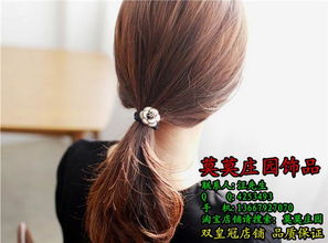 韓版精美發圈，潮流與品質的完美融合——聚焦莫莫莊園飾品廠家直銷
